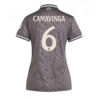 Echipament fotbal Real Madrid Eduardo Camavinga #6 Tricou Treilea 2024-25 pentru femei maneca scurta